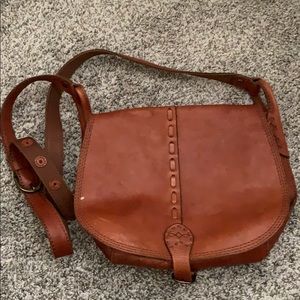 Lucky Brand leather cross body purse